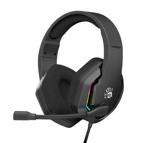 Bloody G260 Virtual 7.1 Surround Sound Gaming USB Headset - Black