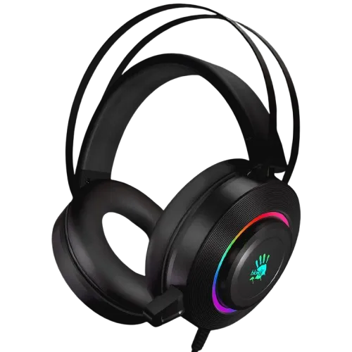 Bloody G521 Virtual 7.1 Surround Sound Gaming Headset - Black