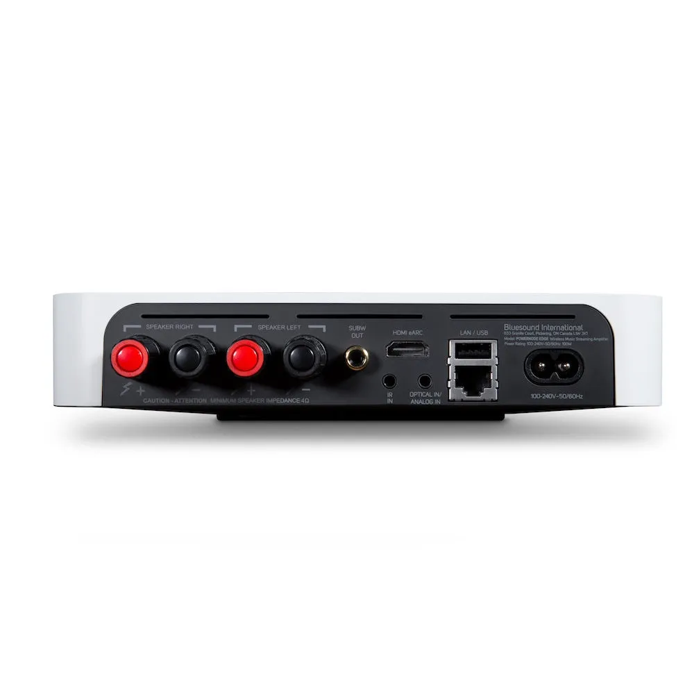 Bluesound Powernode Edge Wireless. Music Streaming Amplifier