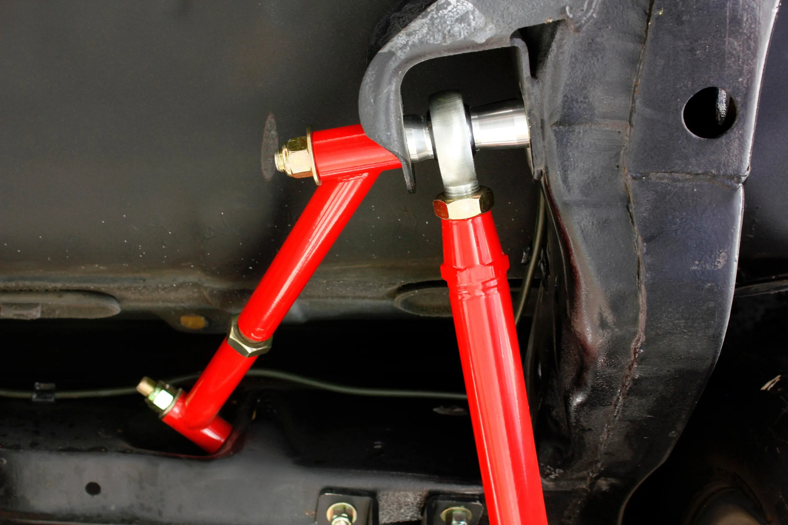 BMR Control Arm Reinforcement Braces Chevy Monte Carlo  (68-72) Red or Black