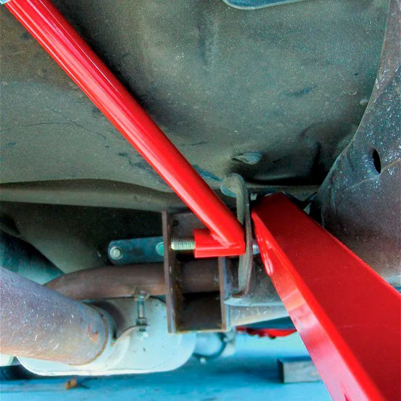 BMR Control Arm Reinforcement Braces Chevy Monte Carlo  (68-72) Red or Black