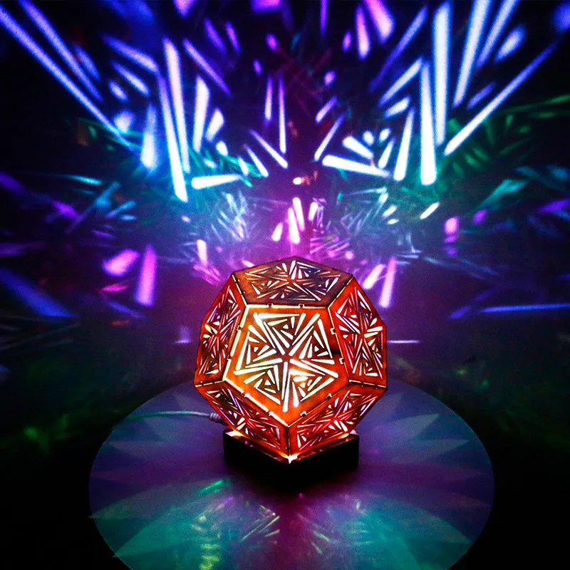 Bohemian floor to ceiling mood lights and starry sky lights LED