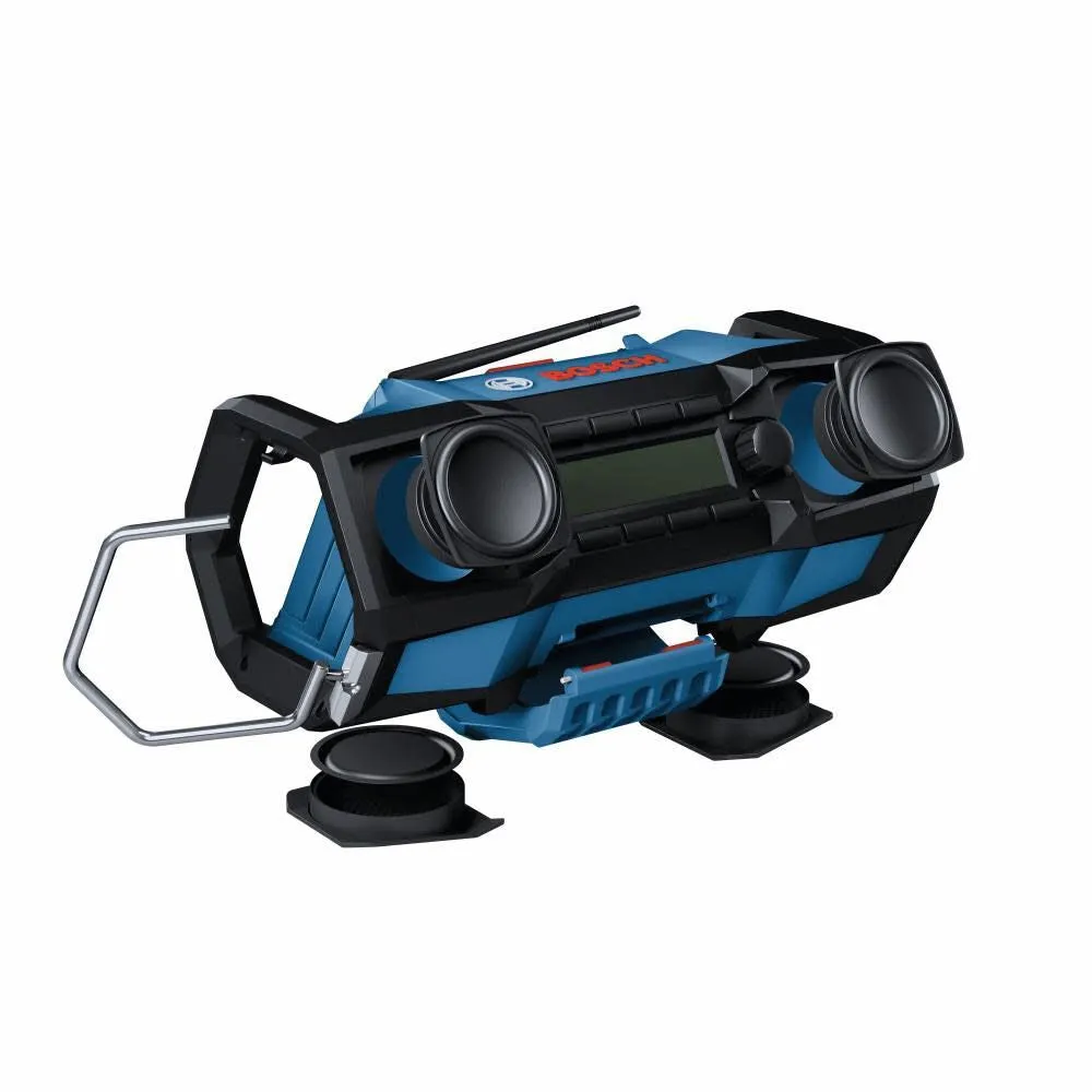 Bosch GPB18V-2CN 18V Compact Jobsite Radio with Bluetooth 5.0
