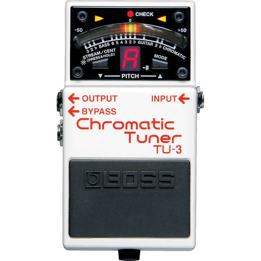 Boss Compact Pedal Tuner TU-3