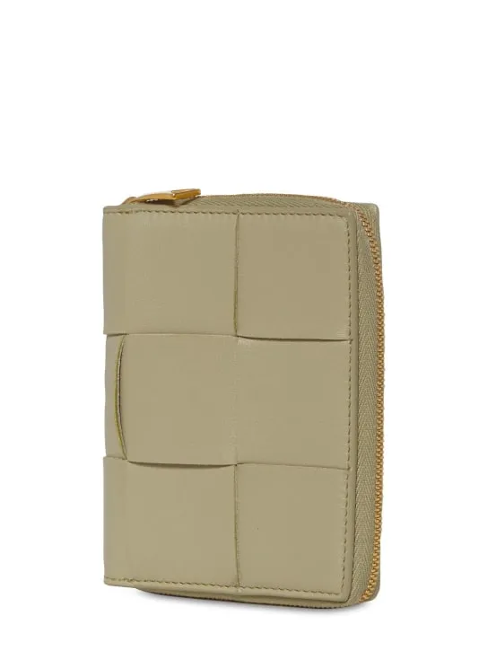 Bottega Veneta   Compact Cassette zip around wallet 