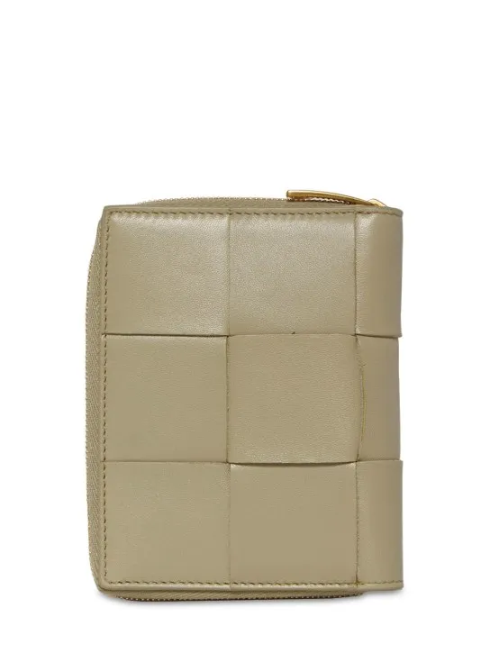 Bottega Veneta   Compact Cassette zip around wallet 