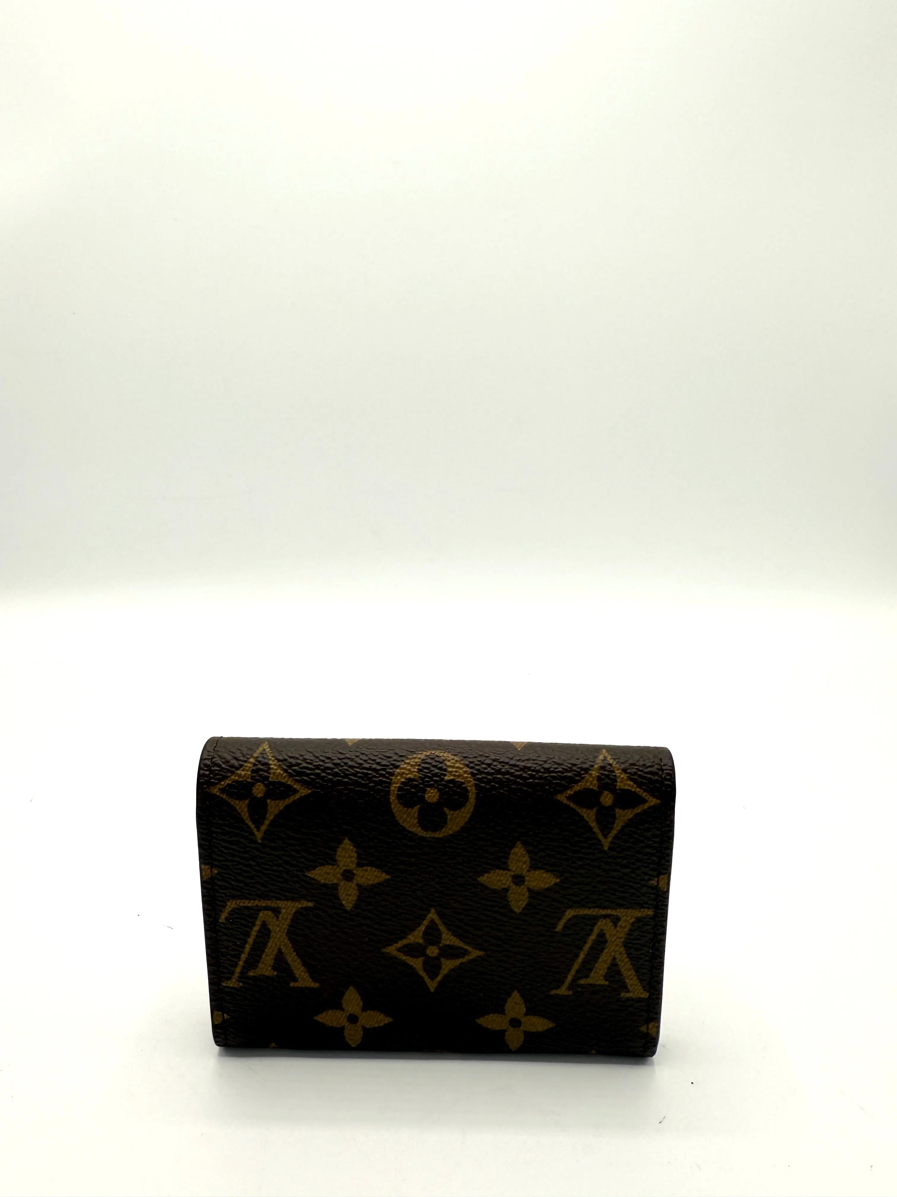 Burgundy Monogram Rosalie Compact Wallet