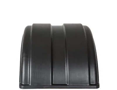 Buyers Full Radius Poly Fender Kit 16.5" with Mounting Brackets