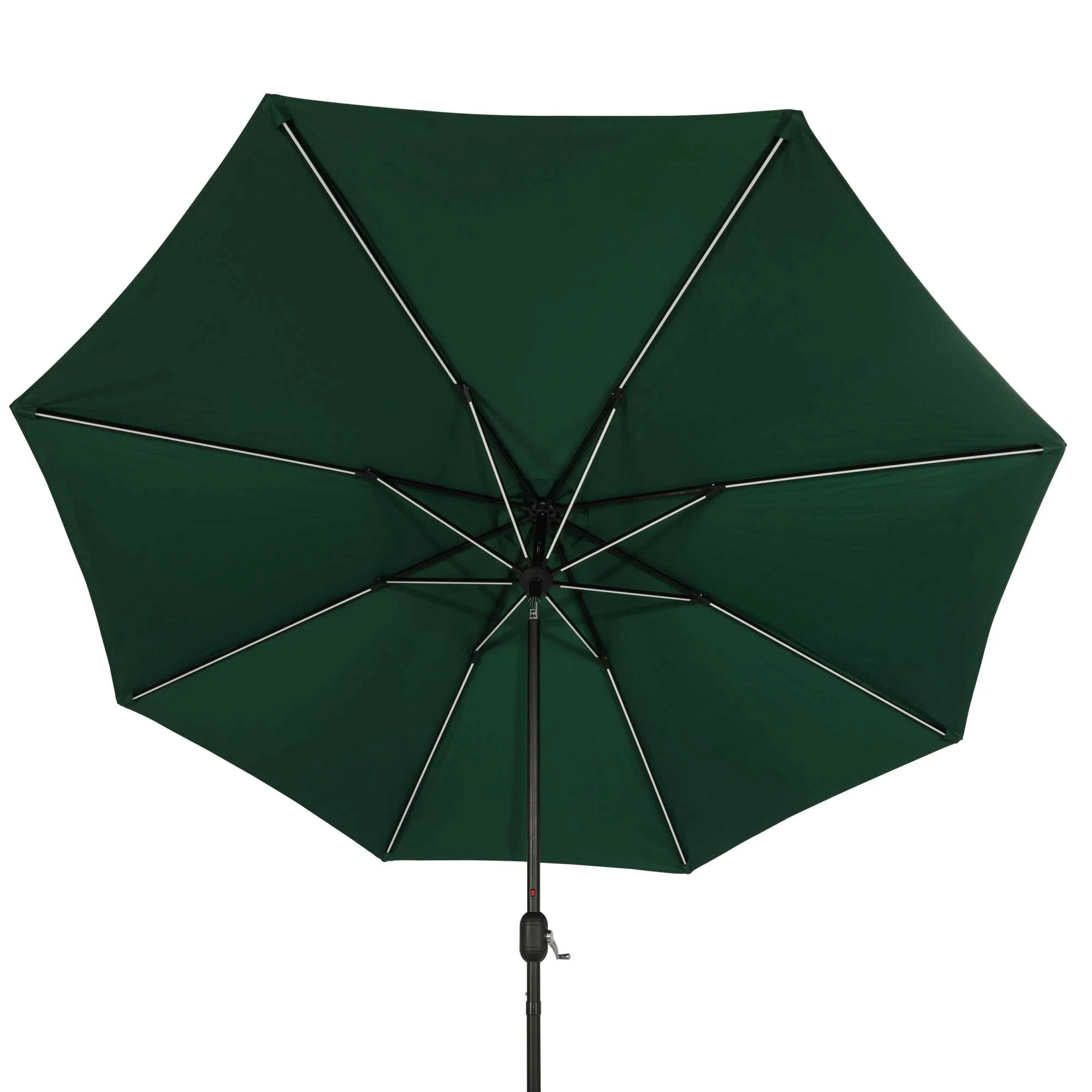 Calypso Fiesta 11-ft Octagonal Market Umbrella with Solar LED Lights - Breez-Tex