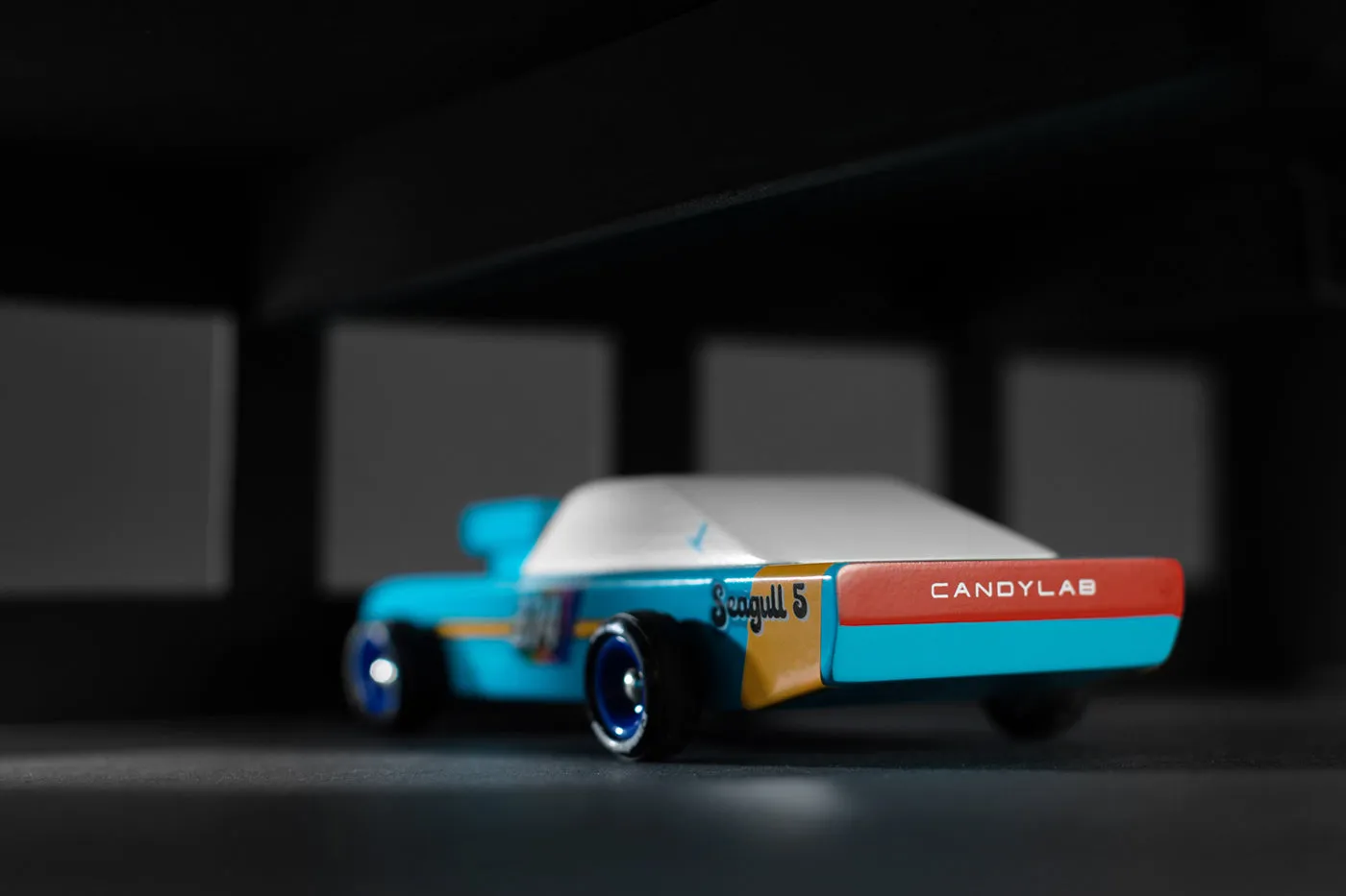 Candylab Seagull Race Car - Blue