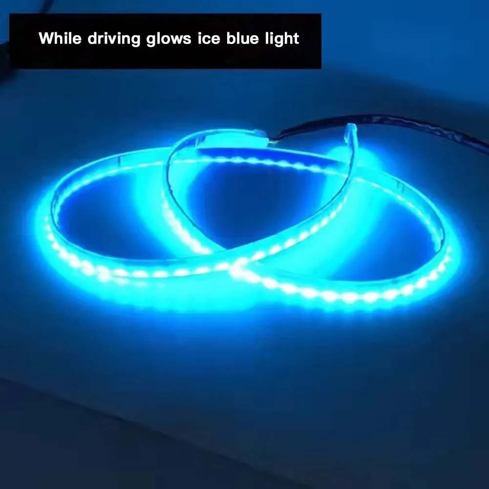 Car Additional Stop Light Floating LED Strip 12V Auto Trunk Tail
