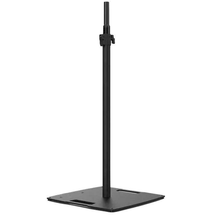 Chauvet FLEXSTAND Flatbase Speaker/Lighting Stand, Black 4.8-8ft, 150lb Load Capacity