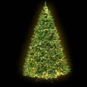 Christmas Tree 1.8M With 874 LED Lights Warm White Green