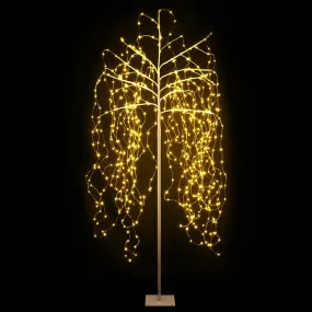 Christmas Tree 2.1M 600 LED Trees With Lights Warm White