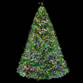 Christmas Tree 2.1M Xmas Tree with 2800 LED Lights Multi Colour
