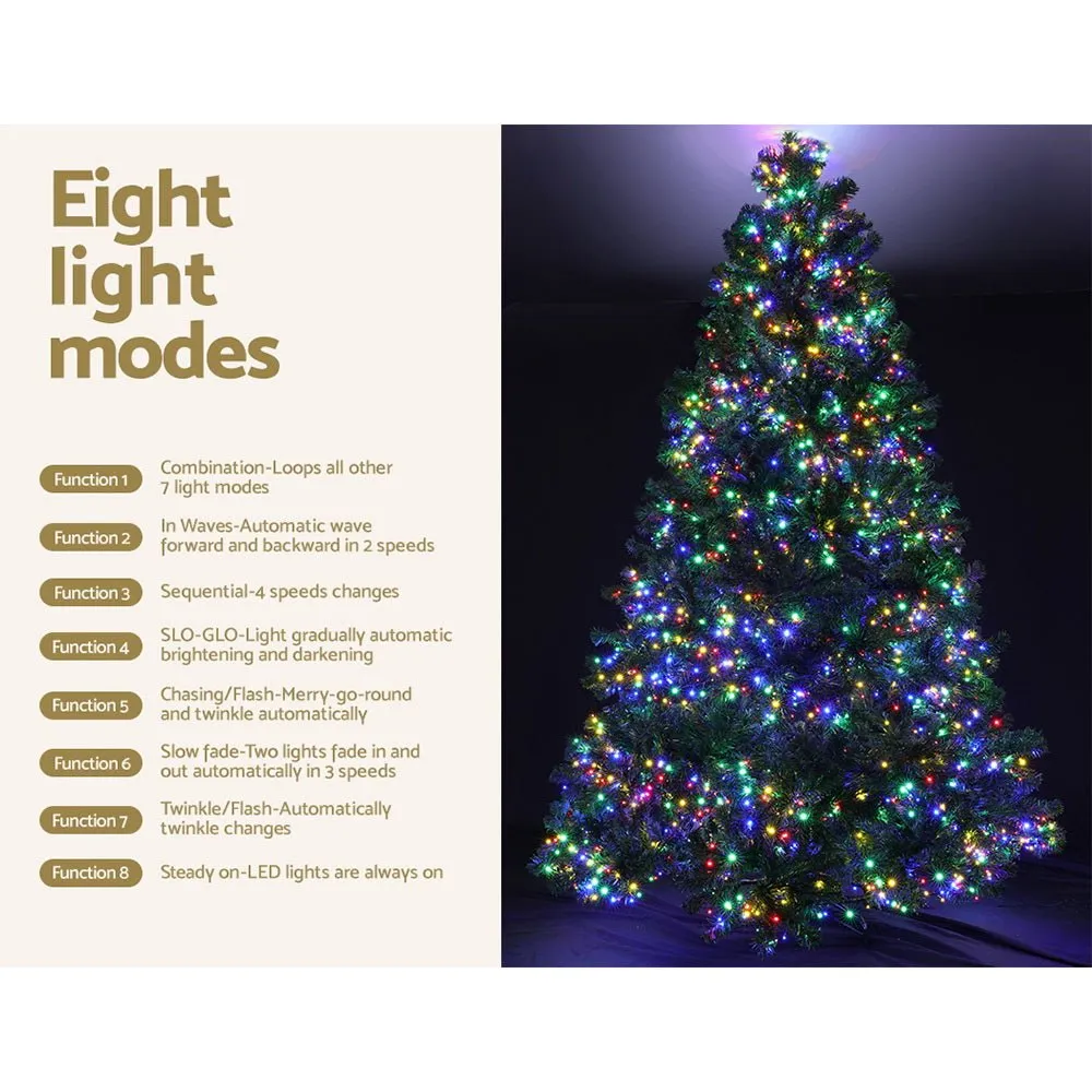 Christmas Tree 2.1M Xmas Tree with 2800 LED Lights Multi Colour