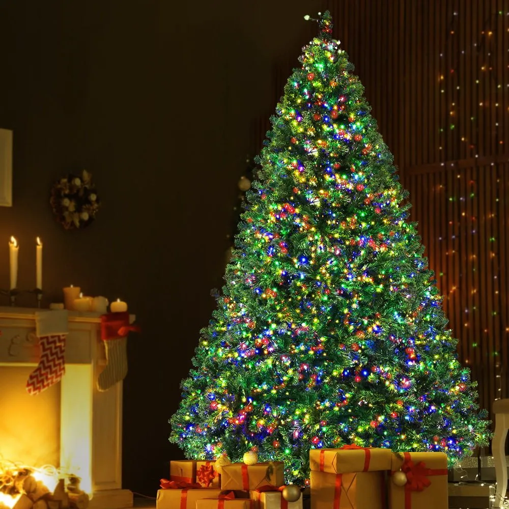 Christmas Tree 2.1M Xmas Tree with 2800 LED Lights Multi Colour