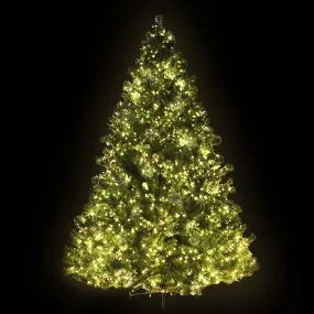 Christmas Tree 2.1M Xmas Tree with 3000 LED Lights Warm White
