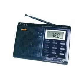 COBY -  AM / FM Radio Portable with Clock