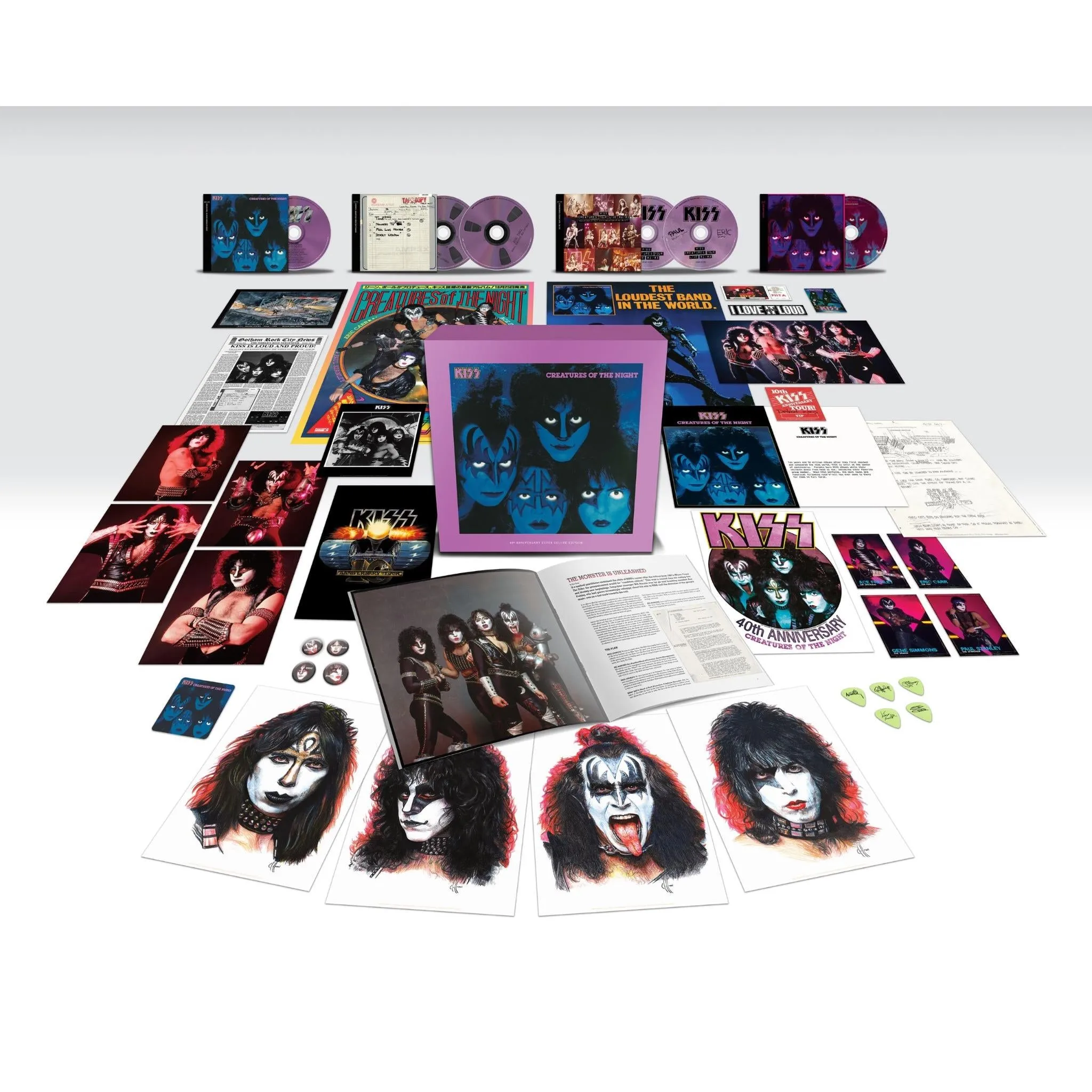Creatures Of The Night (40th Anniversary SuperDeluxe Edition) (Import)