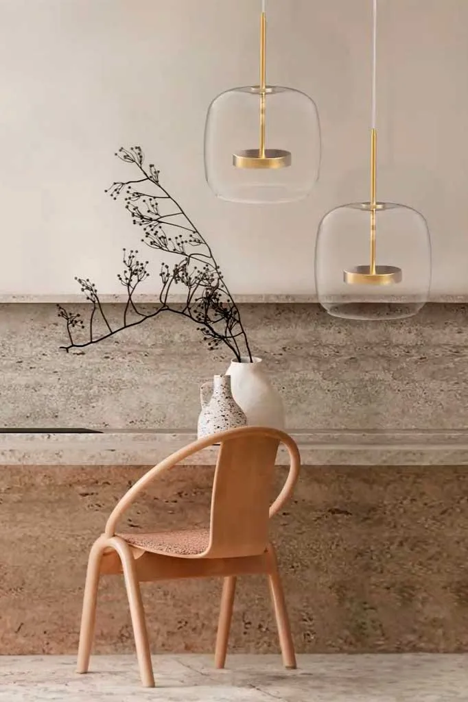 Croxley Glass LED CCT Pendant