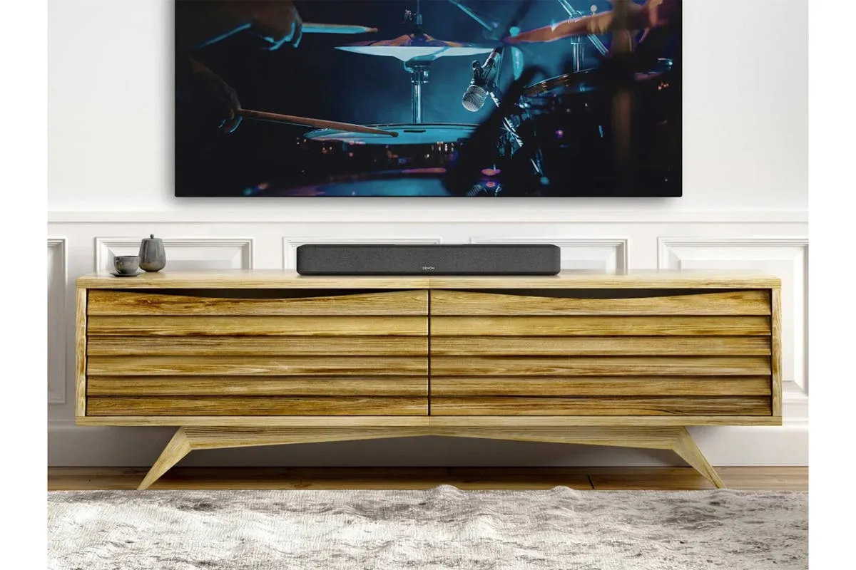 Denon Home 550 4ch Wireless Bluetooth Smart Soundbar | Black