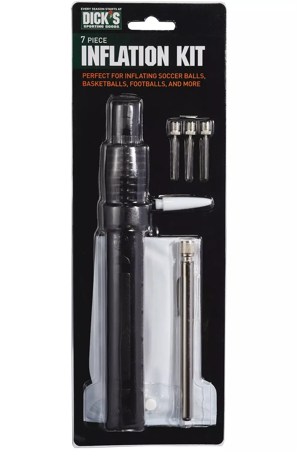 DICK'S Sporting Goods 7-Piece Inflation Kit