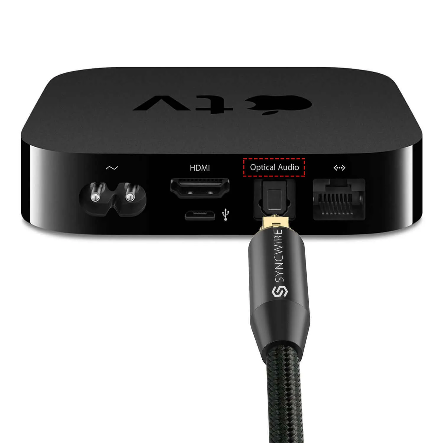 Digital Optical Audio Cable 10ft