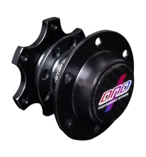 DND Spline V1 Quick Release Steering Wheel Hub (Carbon Fiber Cover) Anodized