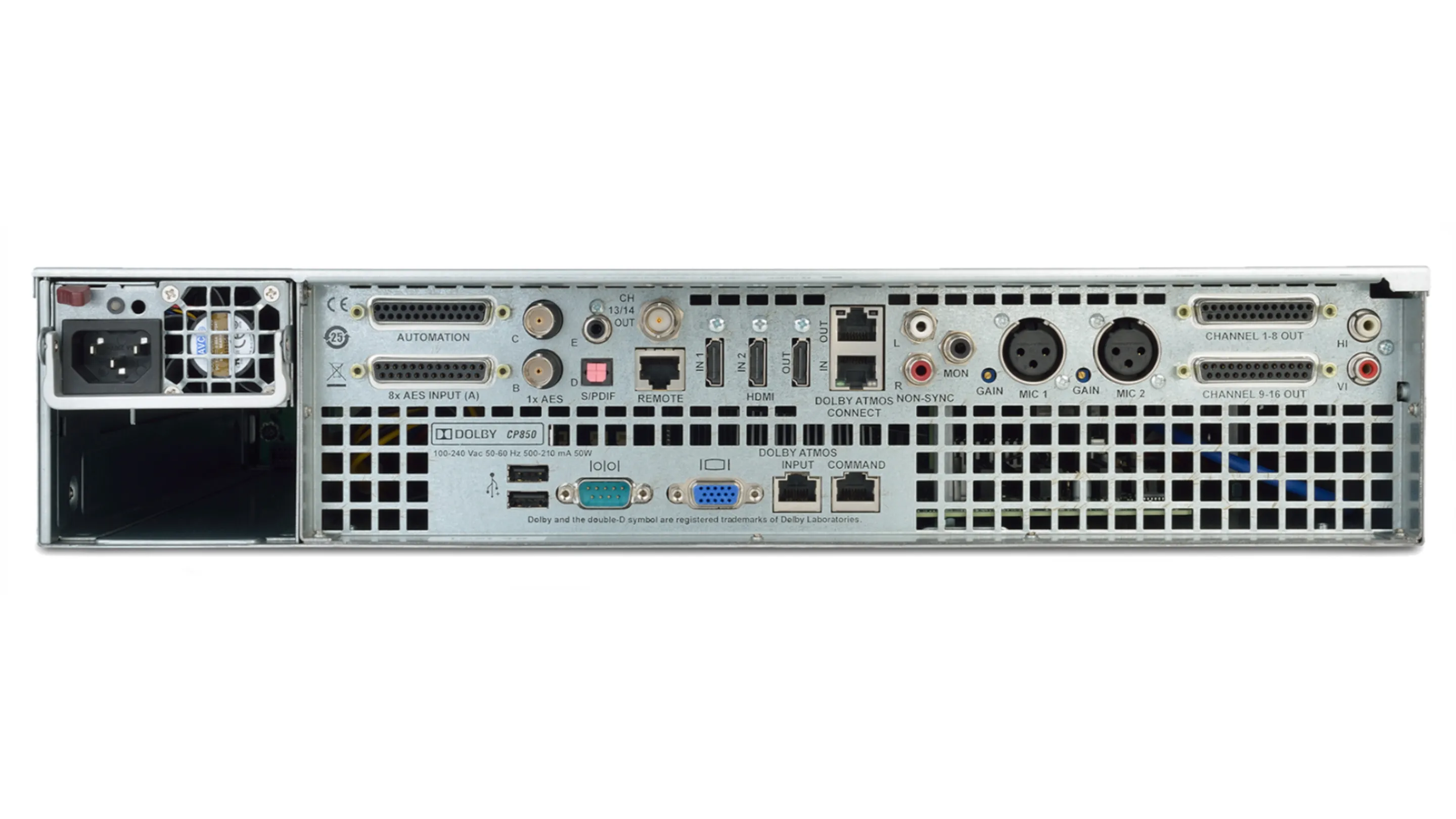 Dolby CP850 Cinema Processor with Dolby Atmos®