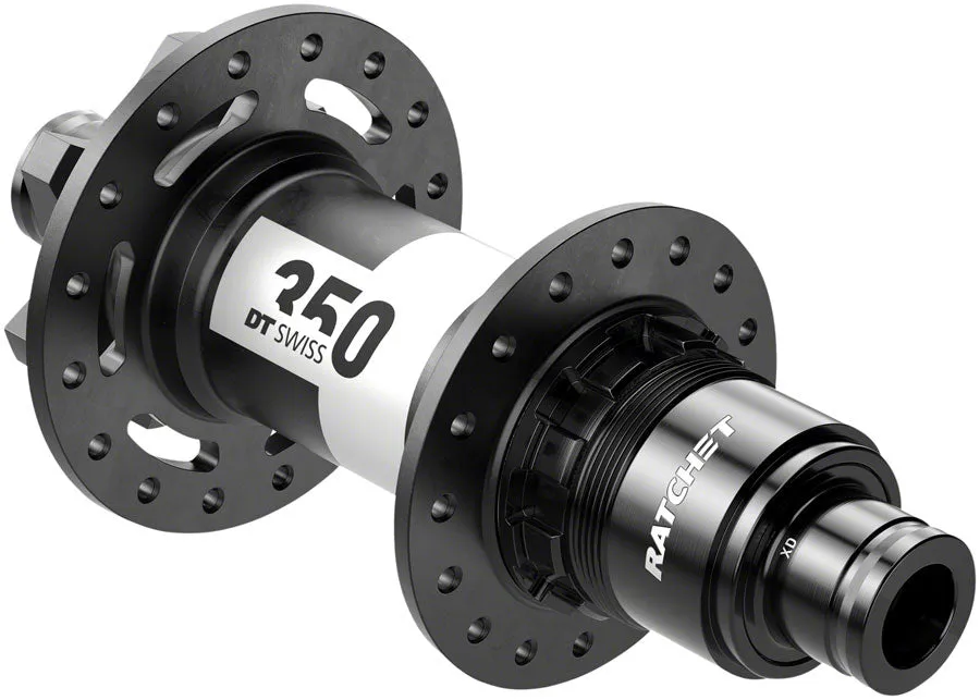 DT SWISS 350 REAR HUB - 12 X 148MM 6-BOLT XD BLACK 32H 36PT