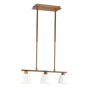 Eglo 90334A Fossano 3 Light 21 inch Bronze Island Light Ceiling Light