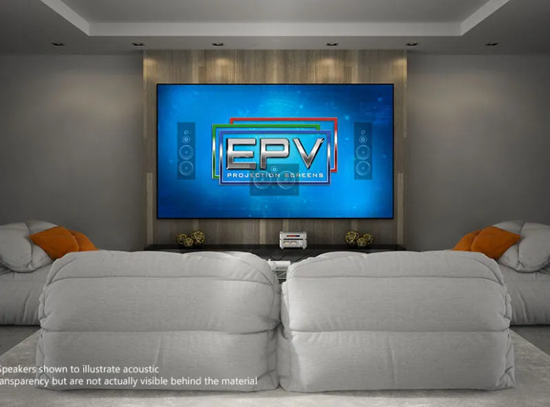 EPV Screens Sonic AT8 ISF eFinity(AT) Gain (1.0) Fixed Frame 110" (53.7x95.6) HDTV 16:9 EF110H-AT8-ISF
