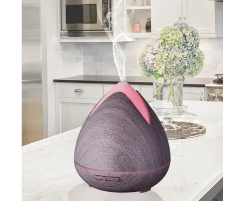 Essential Oils Ultrasonic Aromatherapy Diffuser Air Humidifier Purify 400ML - Violet