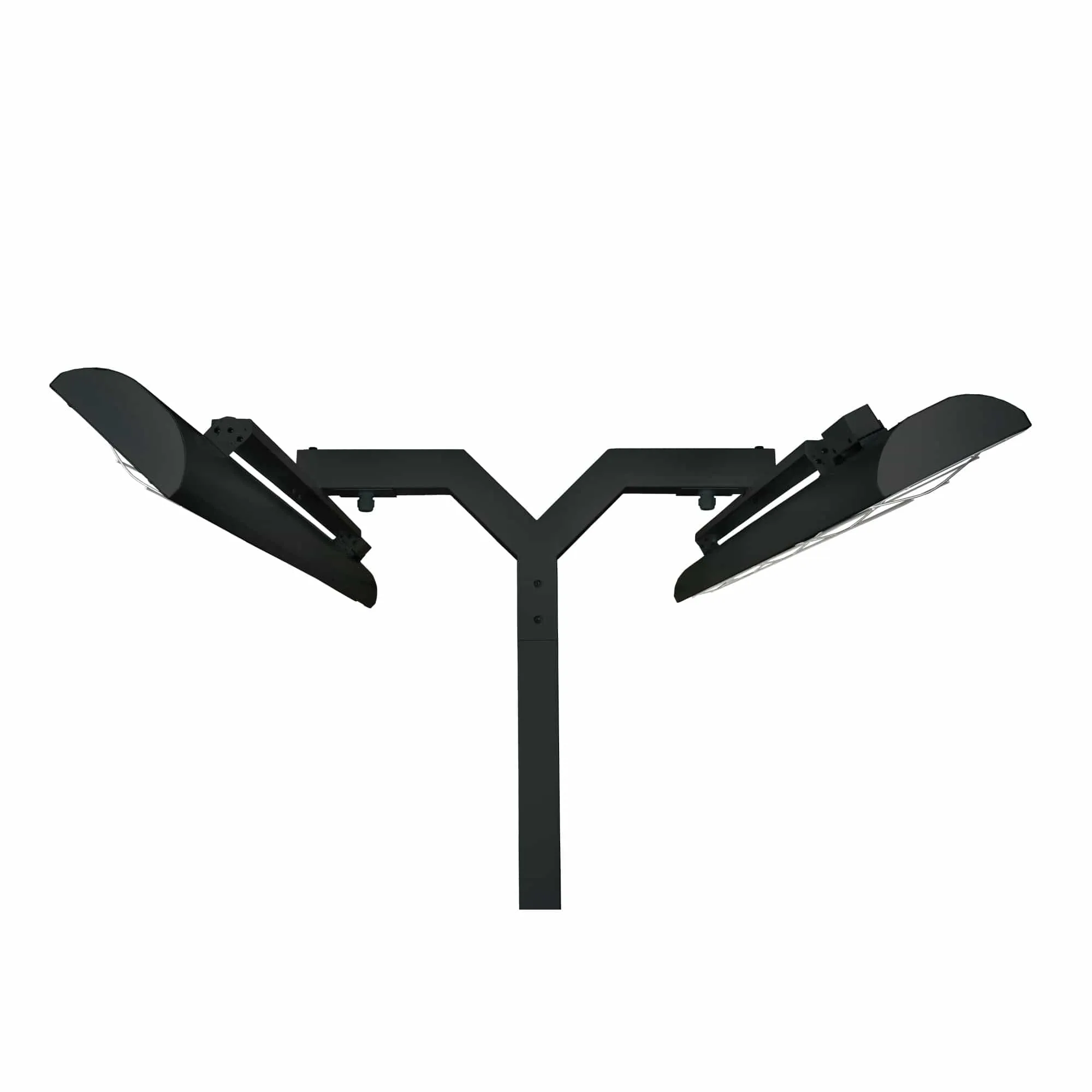 Eurofase Black 61-inch 8-foot Pole Mount With Double Crossbar EF6108PMDB
