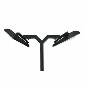 Eurofase Black 61-inch 8-foot Pole Mount With Double Crossbar EF6108PMDB