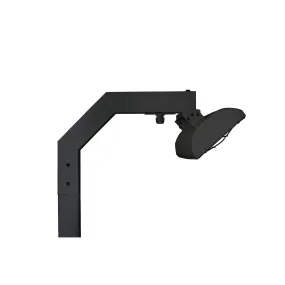 Eurofase Black 61-inch 8-foot Pole Mount With Single Crossbar EF6108PMB