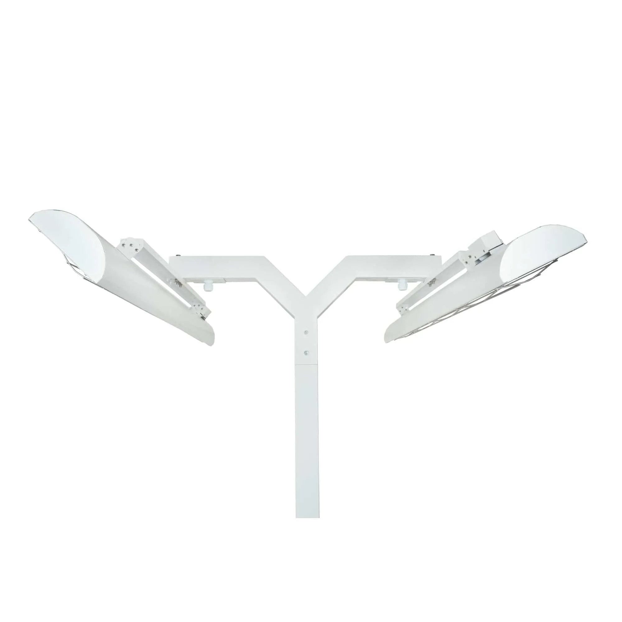 Eurofase White 61-inch 8-foot Pole Mount With Double Crossbar EF6108PMDW