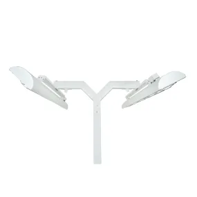 Eurofase White 61-inch 8-foot Pole Mount With Double Crossbar EF6108PMDW