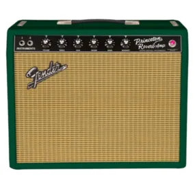 Fender FSR '65 Princeton Reverb 'British Racing Green' Celestion G12-65 1x10" 12-watt Tube Combo Guitar Amp