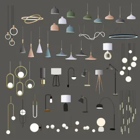 Flat Vector Enlightenment Objects