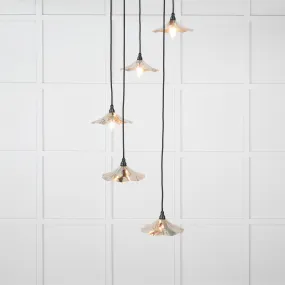 Flora Cluster Light in Nickel