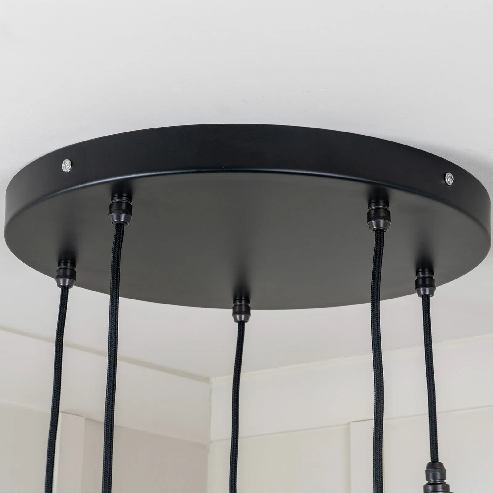 Flora Cluster Light in Nickel