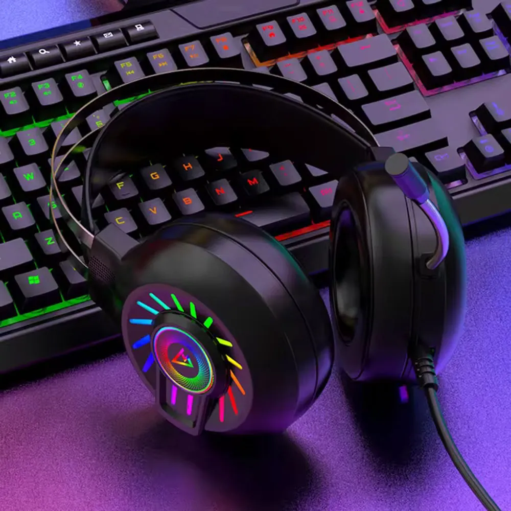 Forev G97 RGB Gaming Headset 7.1 Surround Sound - Black