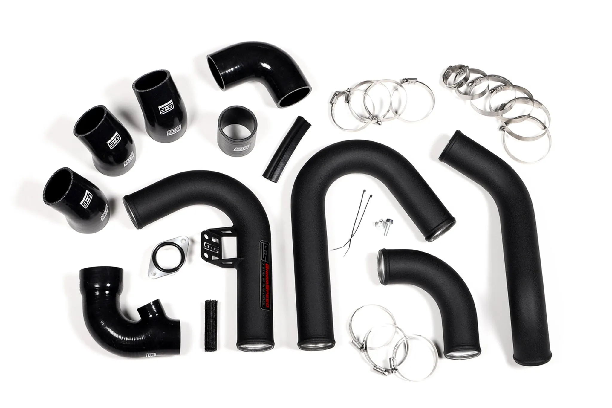 Front Mount Intercooler Kit [Inc. Red Piping] - Subaru 15-21 WRX