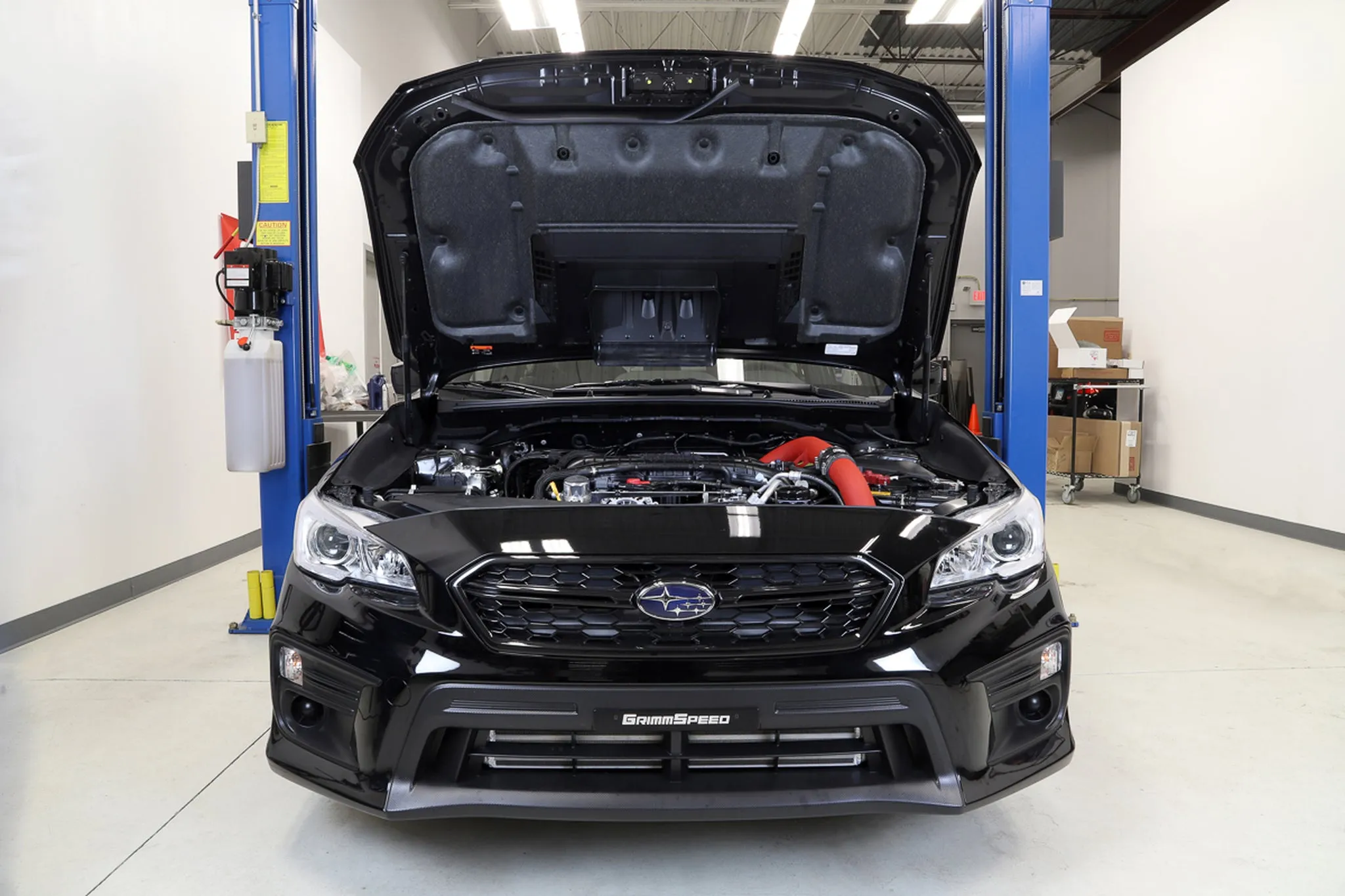 Front Mount Intercooler Kit [Inc. Red Piping] - Subaru 15-21 WRX