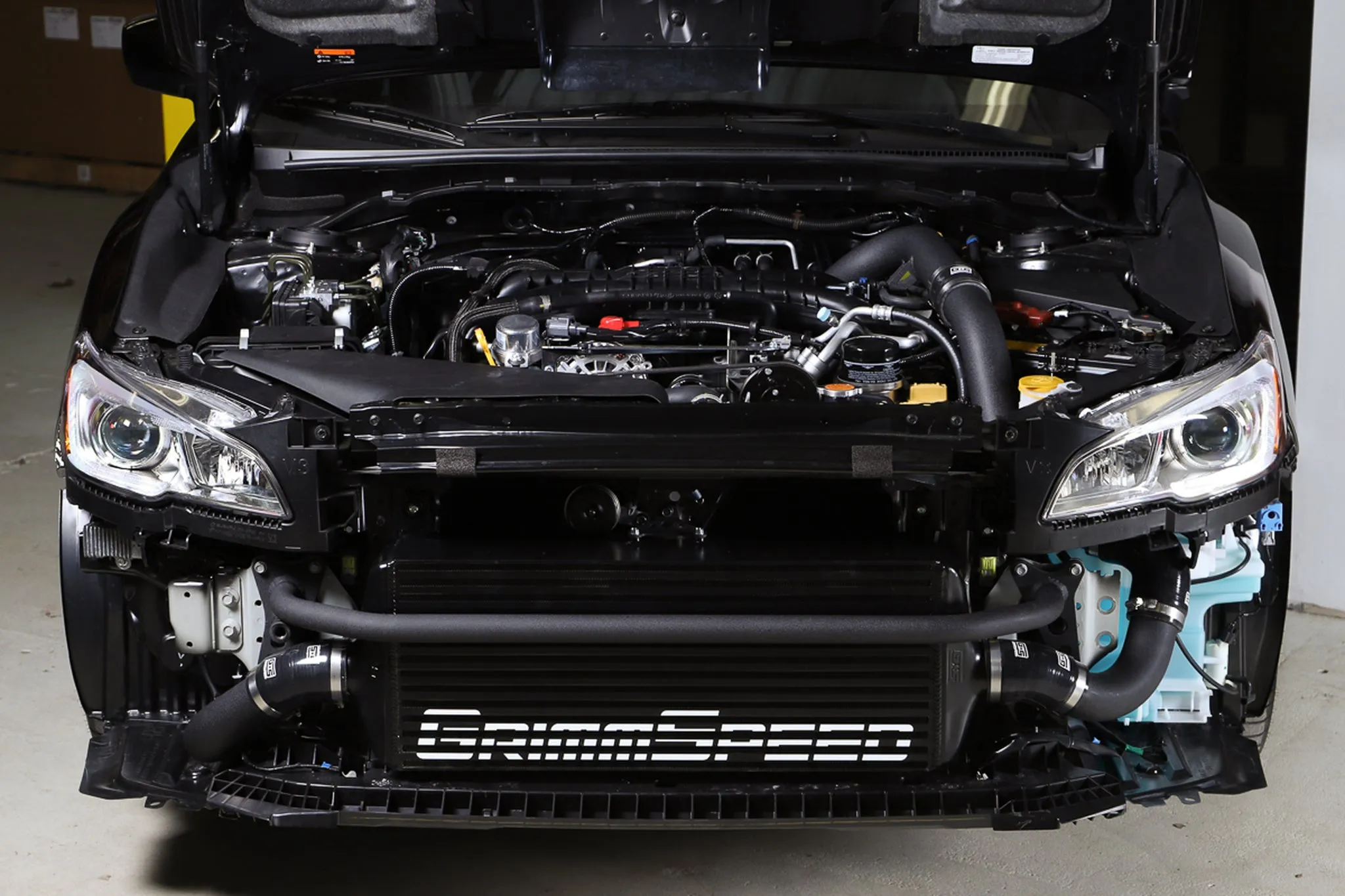 Front Mount Intercooler Kit [Inc. Red Piping] - Subaru 15-21 WRX