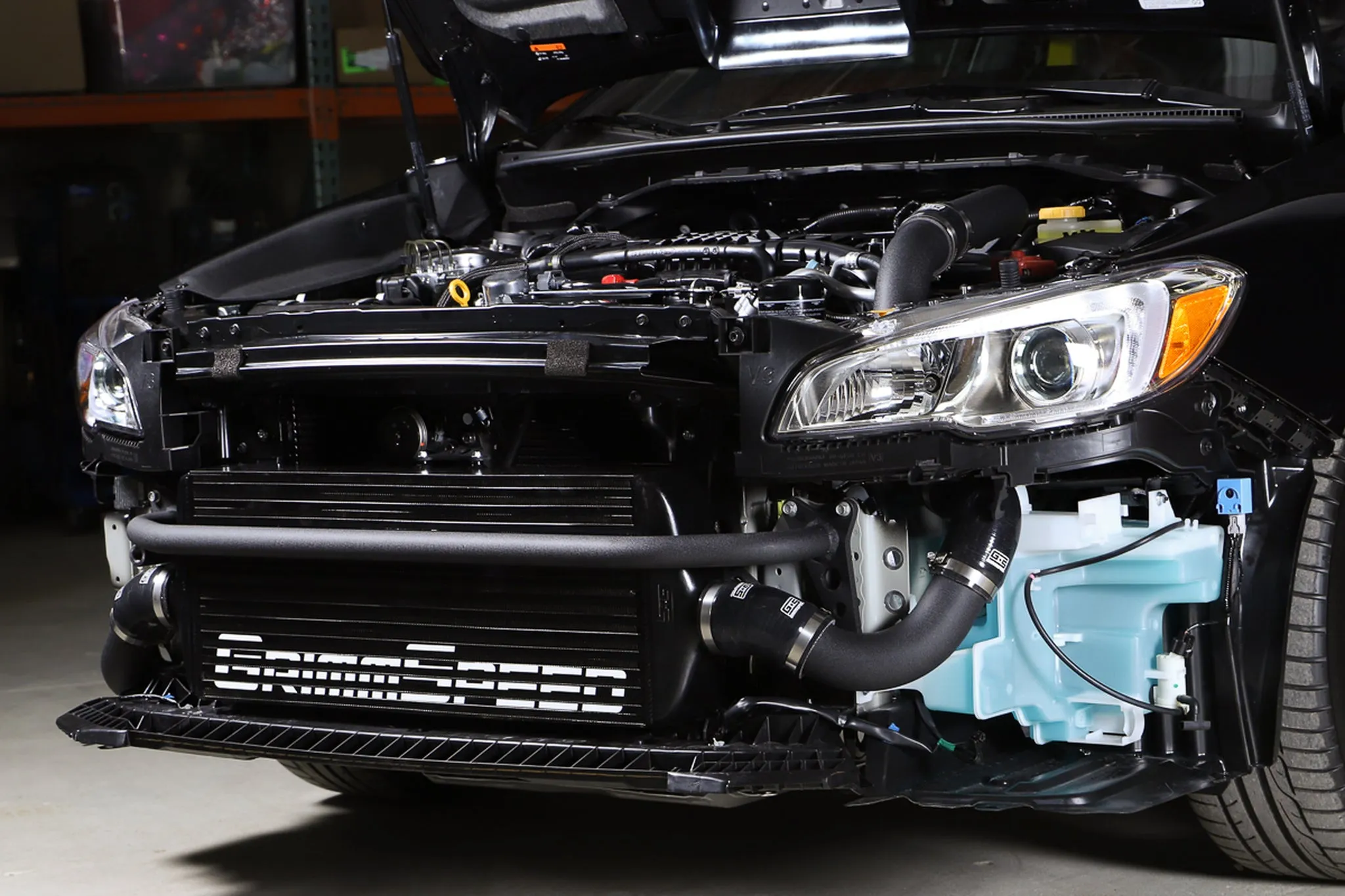 Front Mount Intercooler Kit [Inc. Red Piping] - Subaru 15-21 WRX