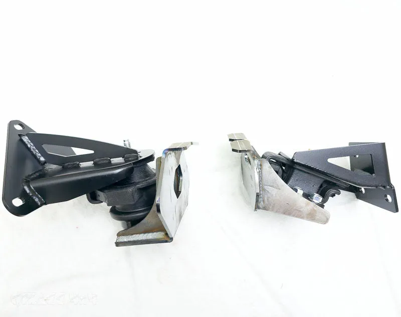 Fusion Fab BMW M57N GQ / GU Full Weld In Engine Mount Kit with Genuine Nissan Engine Mounts