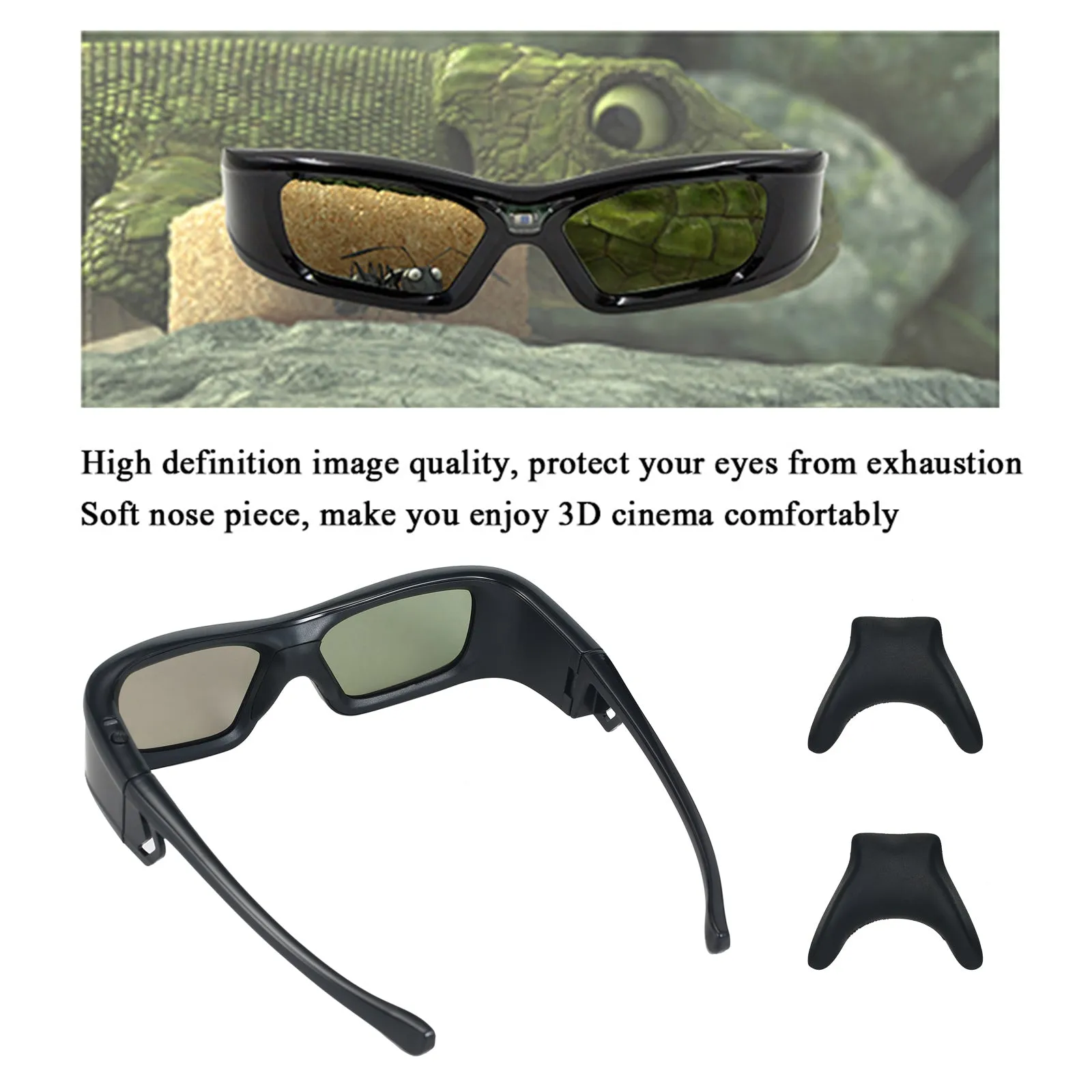 GL410 3D Glasses For Projector Full HD Active